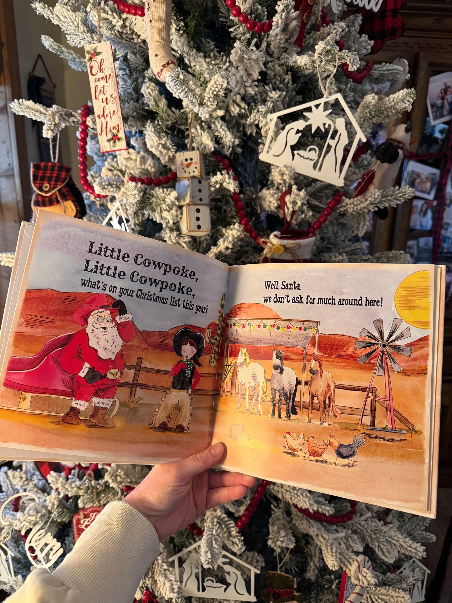 Little Cowpoke Christmas Book