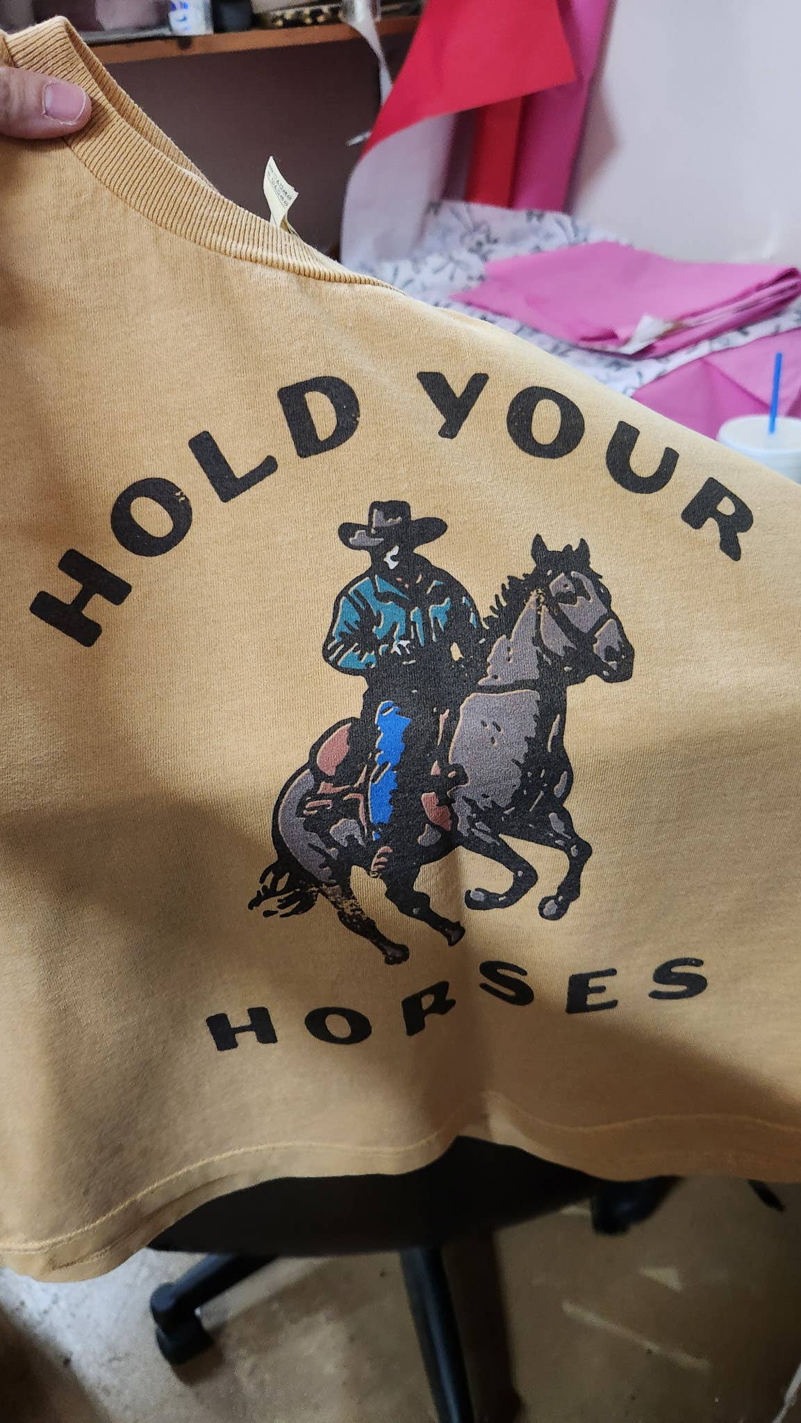 Hold your Horses Boxy Tank