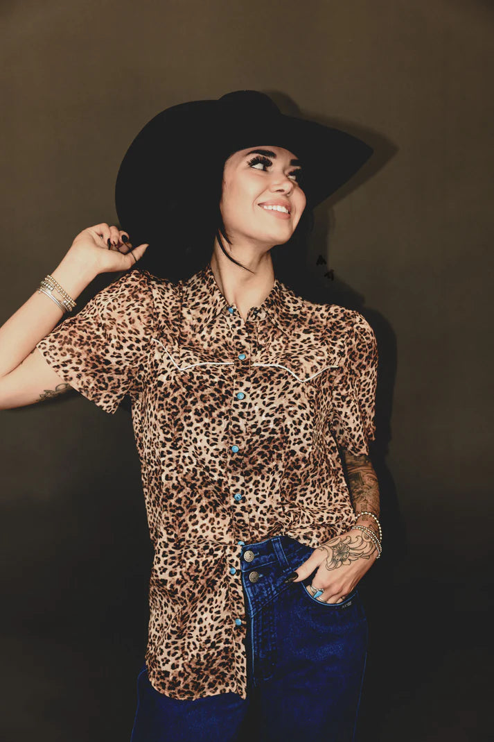 Western Wild Button Up
