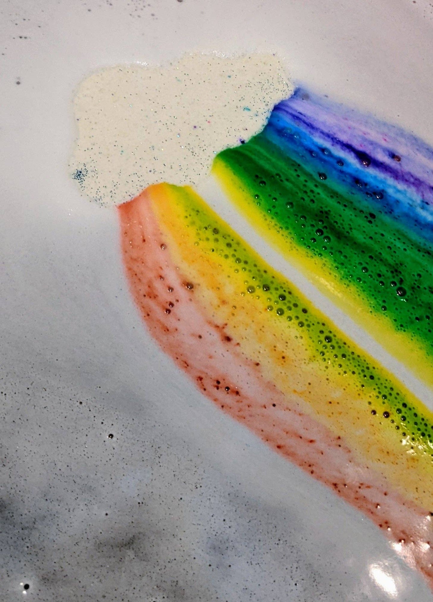 Rainbow Cloud Bath Bomb