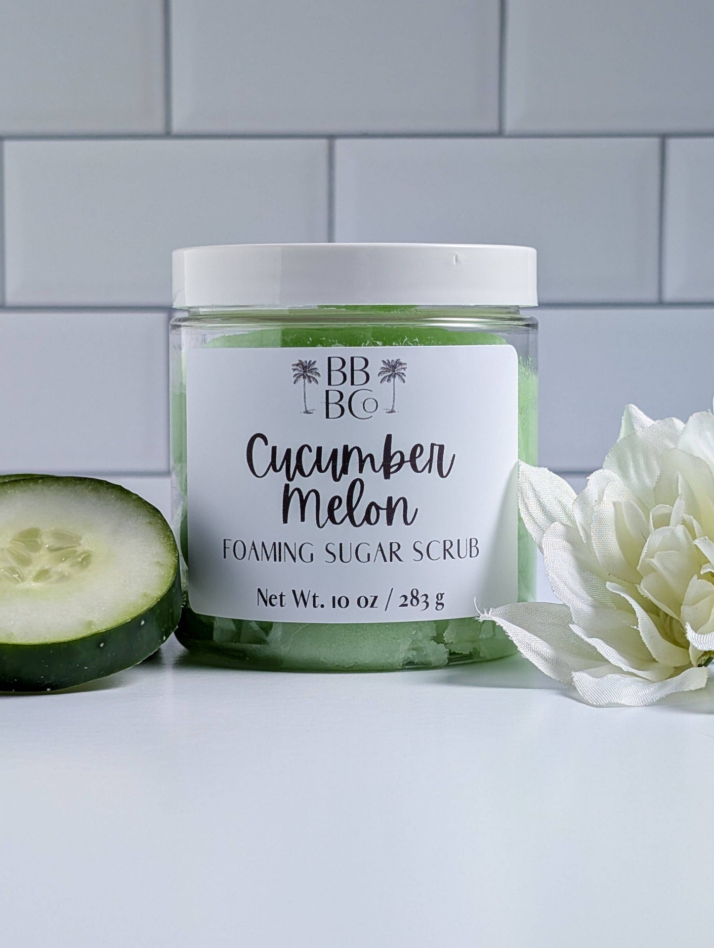 Cucumber Melon Foaming Sugar Scrub - Spring 2026
