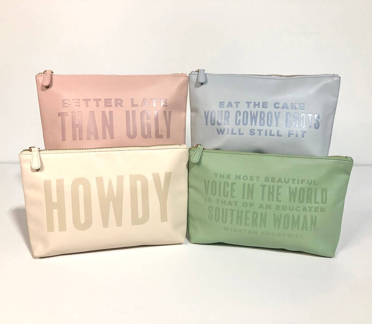 Eat The Cake Your Cowboy Boots... Catch All Pouch  : Deefault