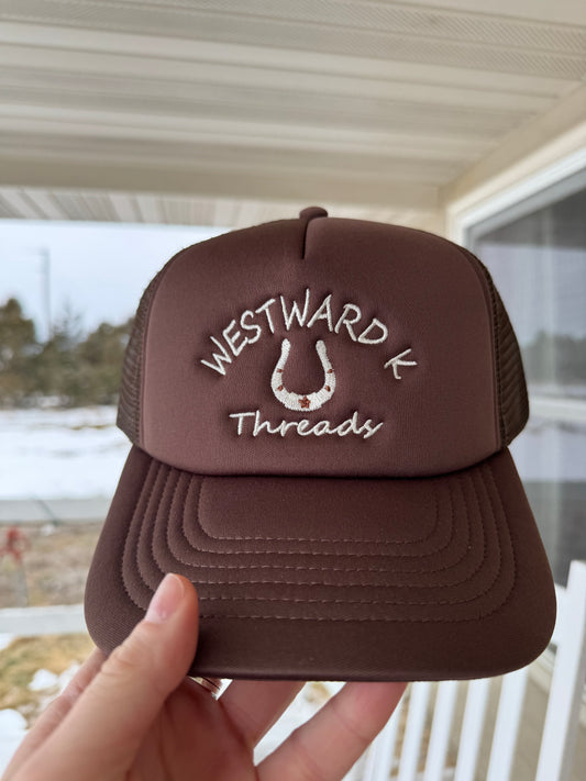 Westward K Threads Hat - Brown