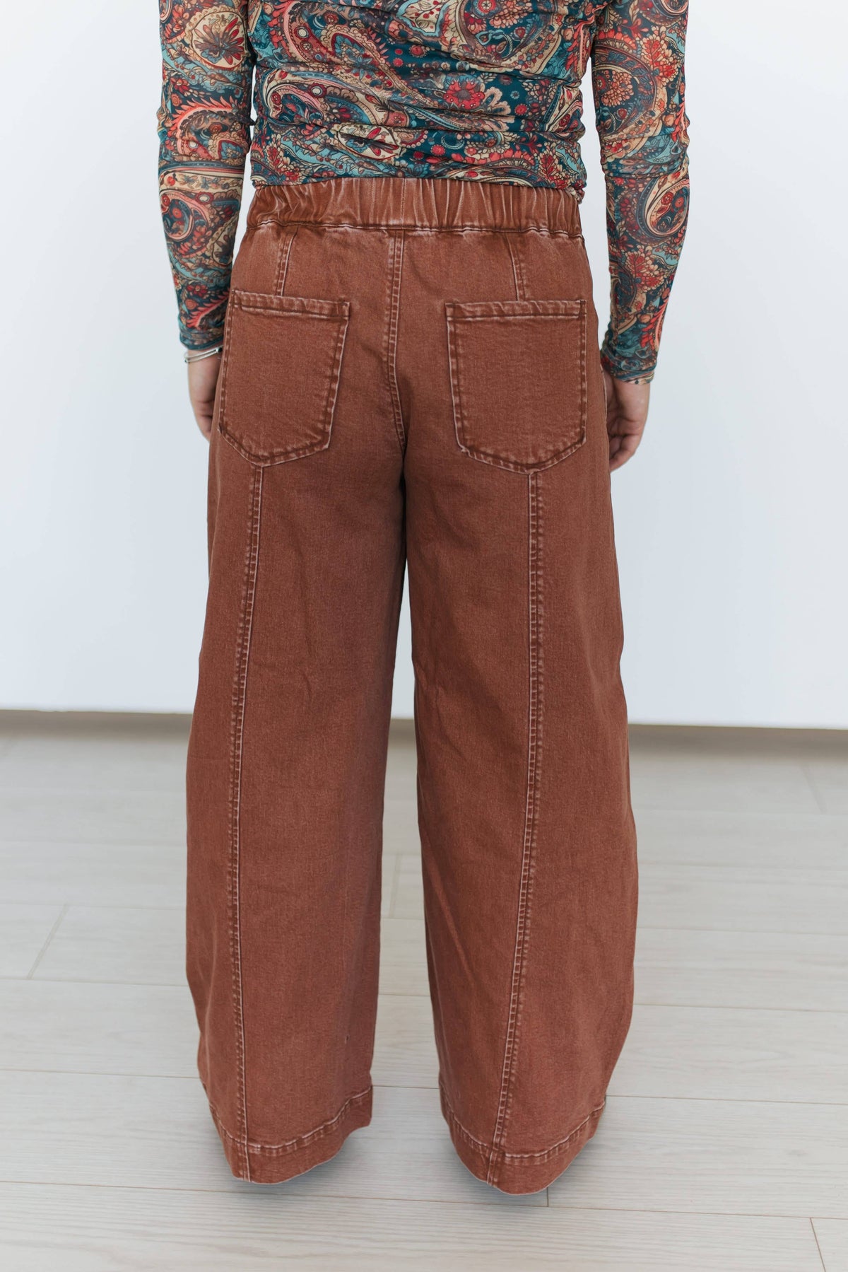 TH60 RUST OVERSIZED JEAN