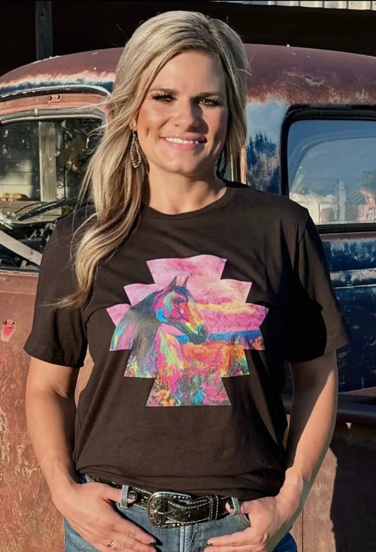 Painted Horse Tee