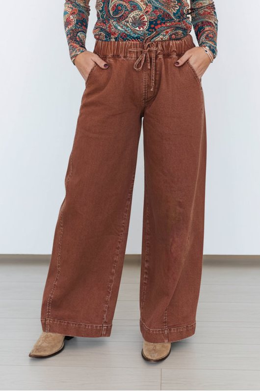 TH60 RUST OVERSIZED JEAN