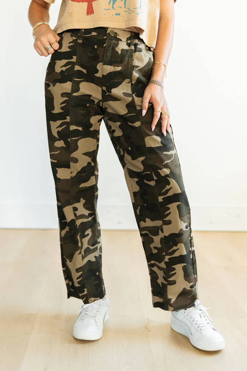 Camo Jogger Pants