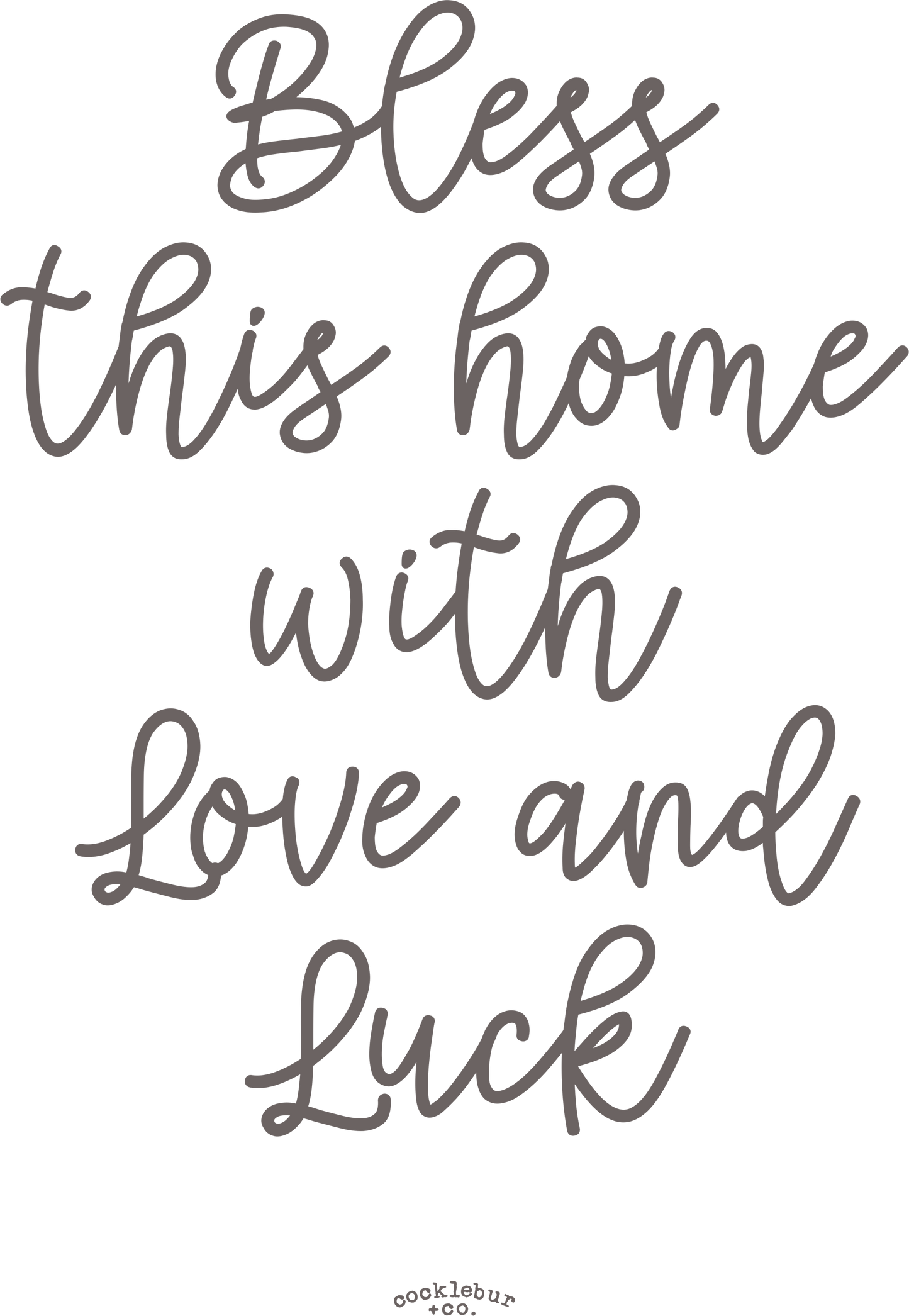 Bless this Home - Old Fashioned Flour Sack Towel Set